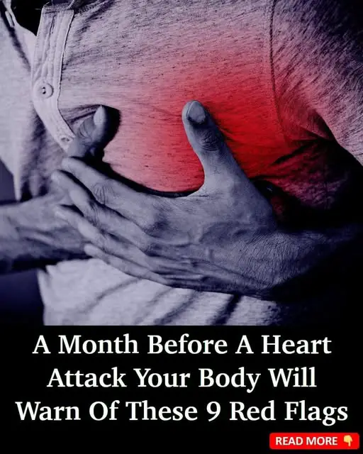 A Month Before A Heart Attack, Your Body Could Be Warning You With These 9 Signals