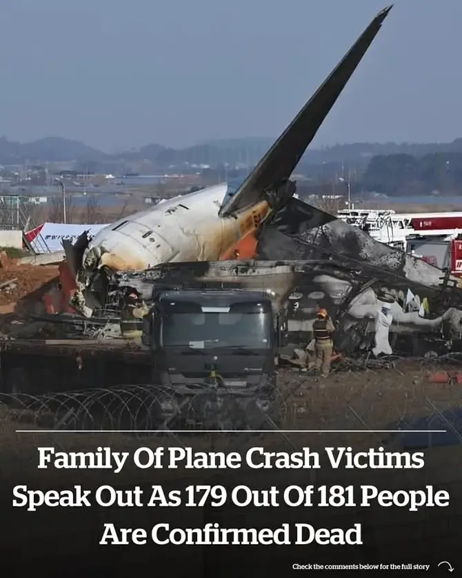 Family of plane crash victims speak out as 179 out of 181 people are confirmed dead