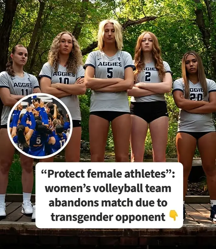 Utah State Volleyball Team Forfeits Matchs Because of Trans Player